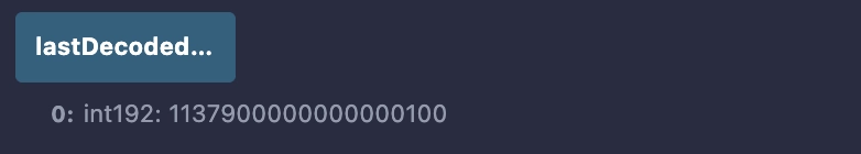 Chainlink DataLink - Price from Verified Report
